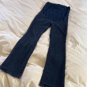 Homemade Levi’s maternity jeans